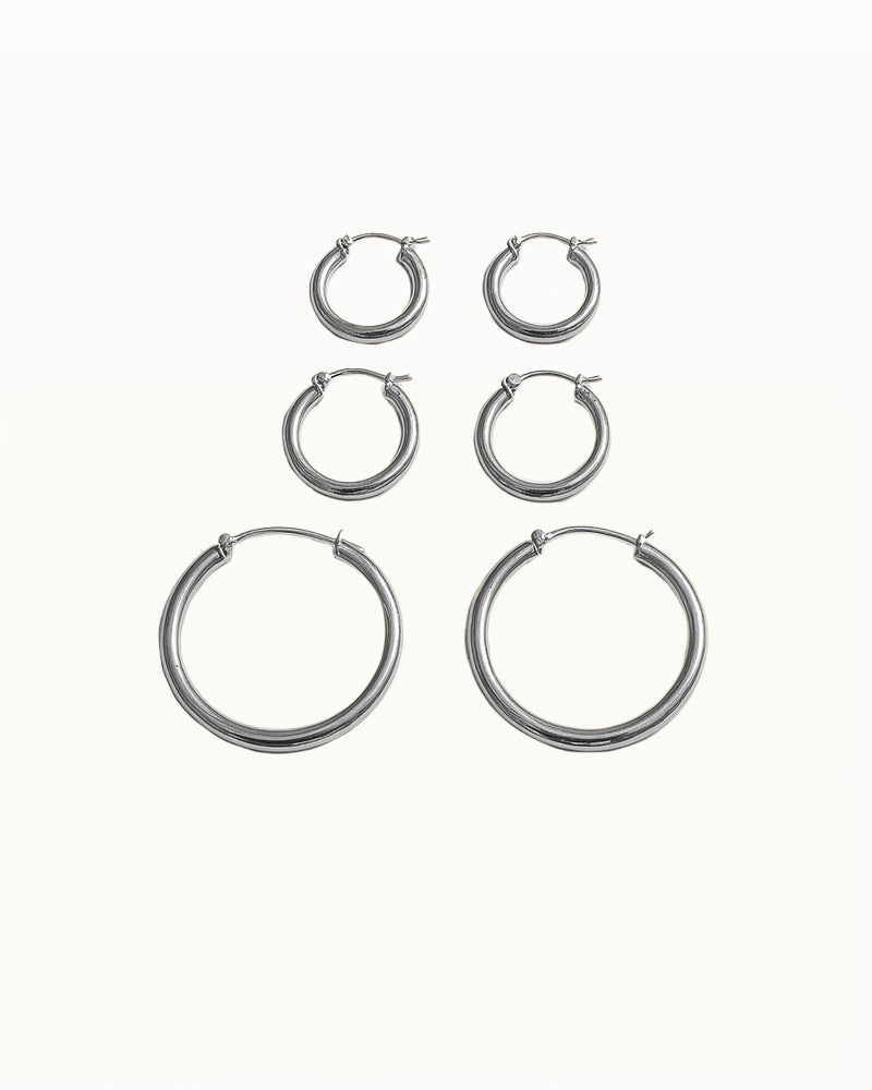 Chunky Hoop Oorbellen - Noelle