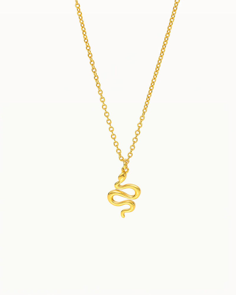 Gouden Slang Ketting - Seraphina