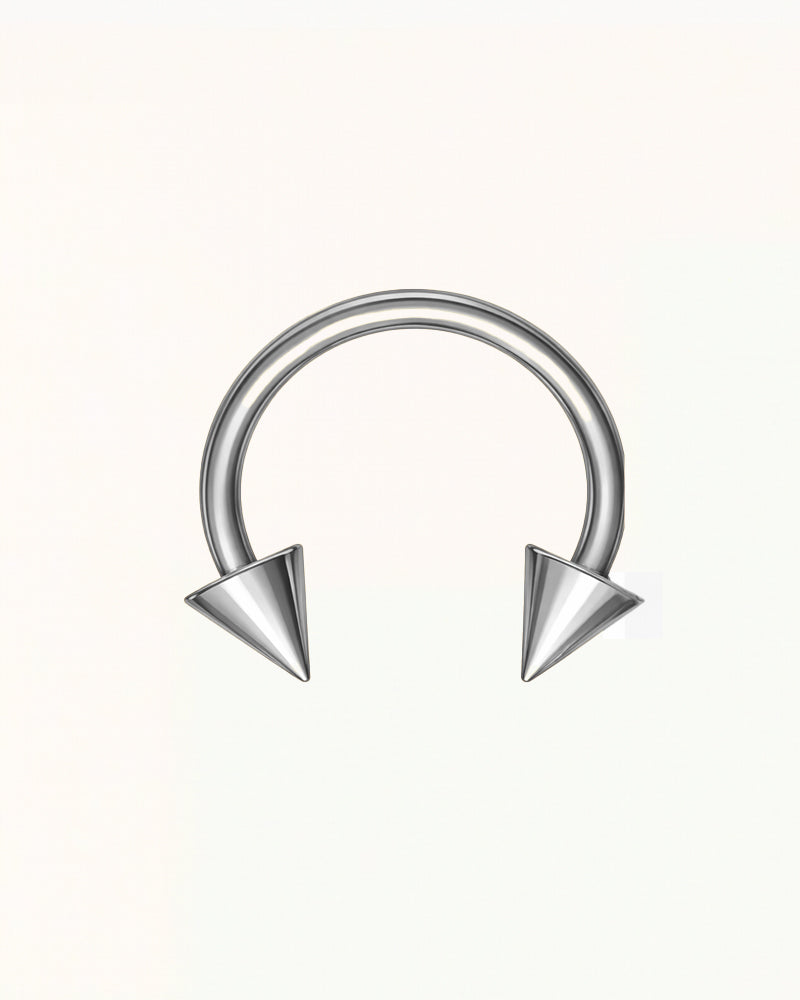 Neuspiercing Puntige Hoefijzer - Tarryn