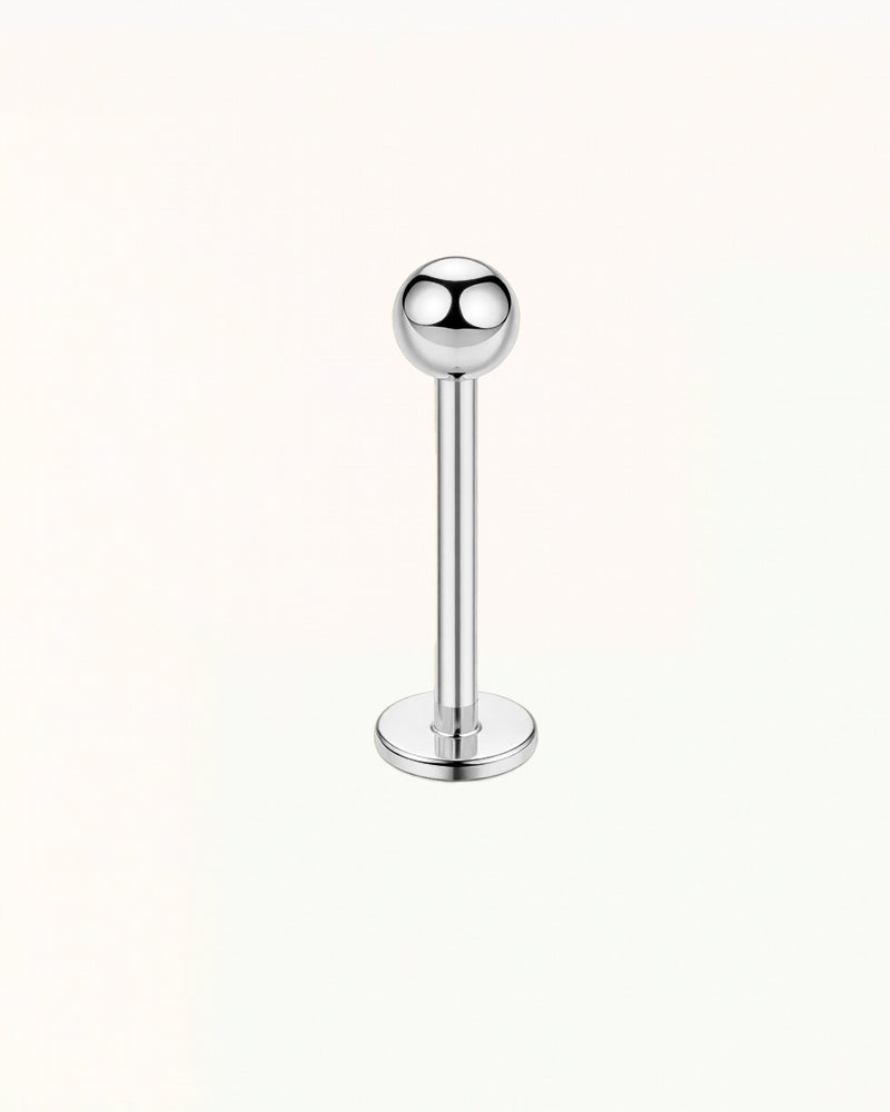 Titanium Basic Labret Piercing with Ball