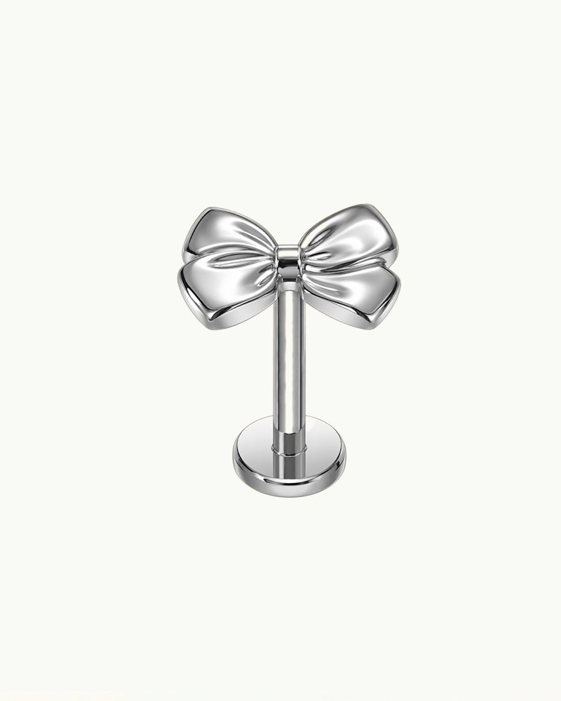 Titanium Oorpiercing met Strik - Karlijn
