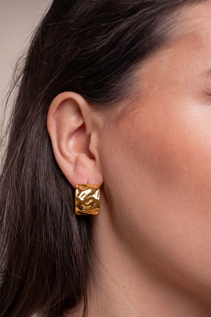 Chunky Vintage Oorringen - Andrea