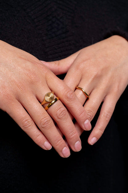 Basic Ring in Drie Sizes - Jessy - R13