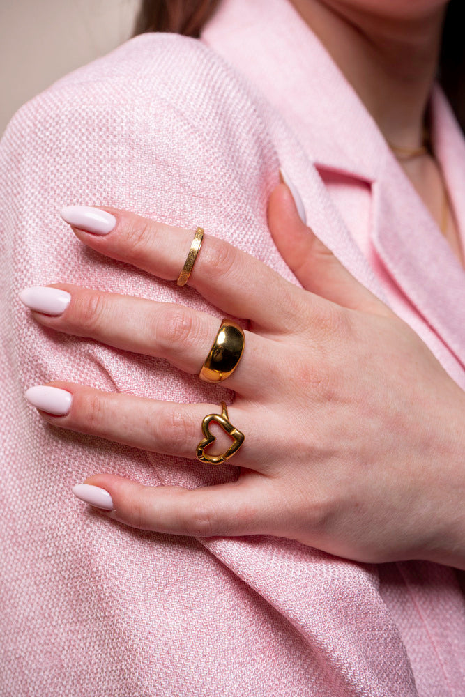 Sprankelende Ring in Drie Sizes - Alicia - R08 - R09 - R10