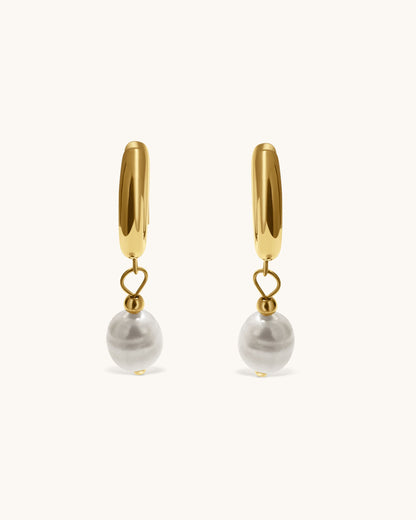 Basic Oorbellen met Parel - Bianca