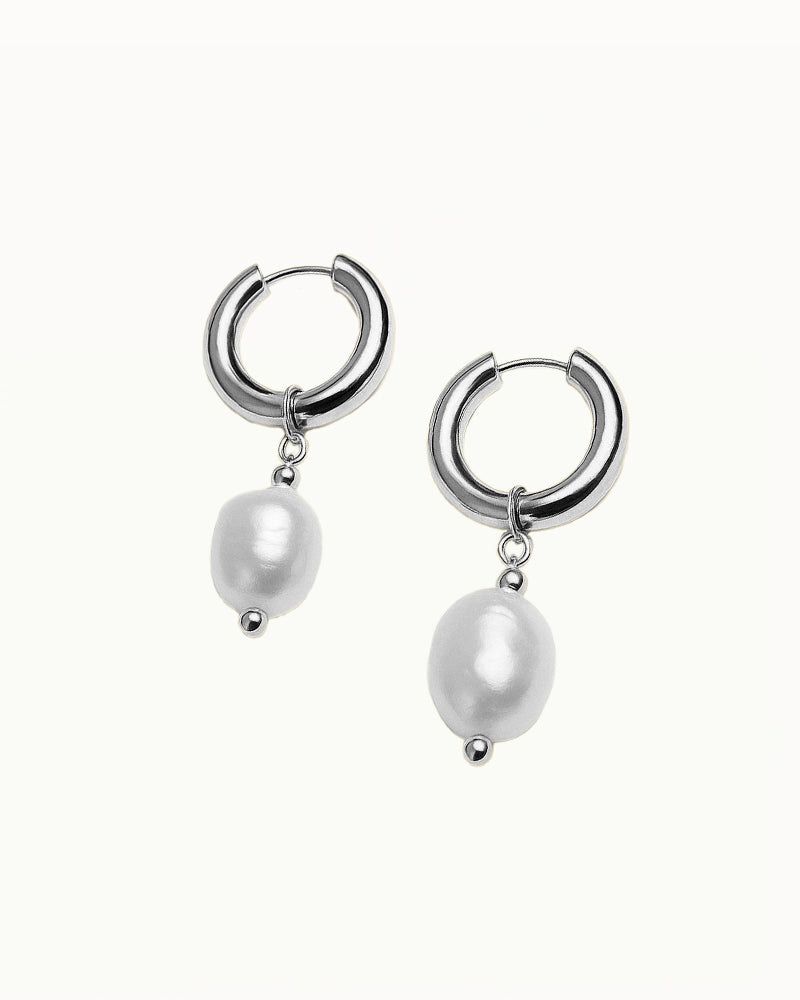 Basic Oorbellen met Parel - Bianca