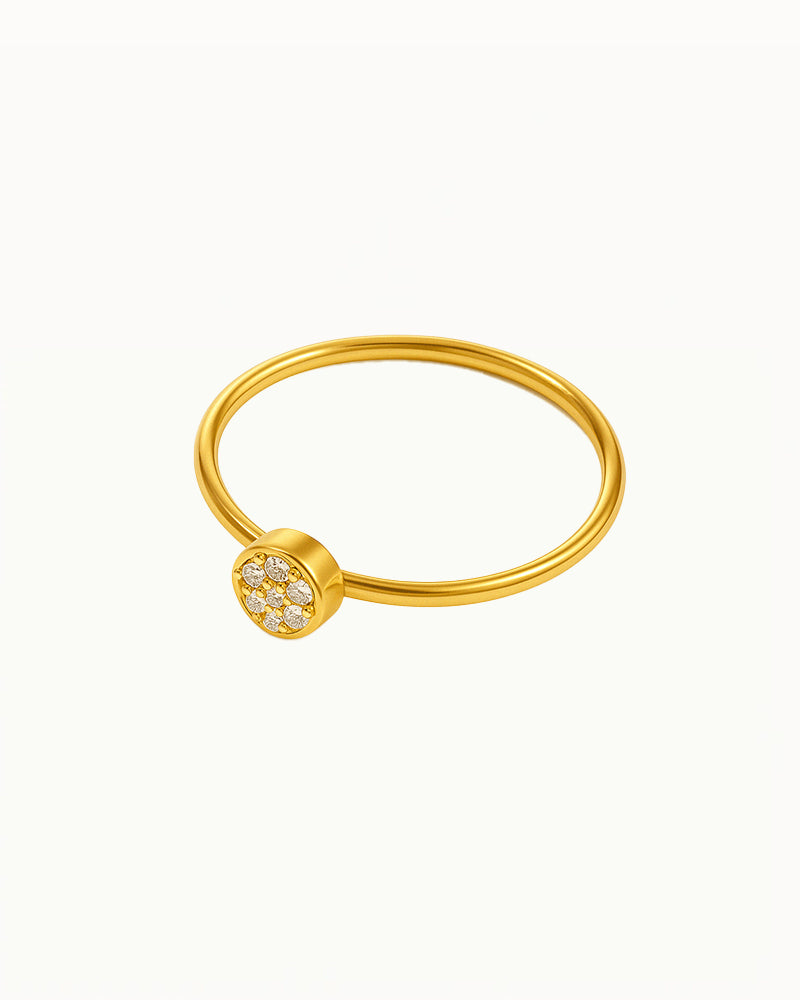 Kristallen Steentje Ring - Chiara - R32