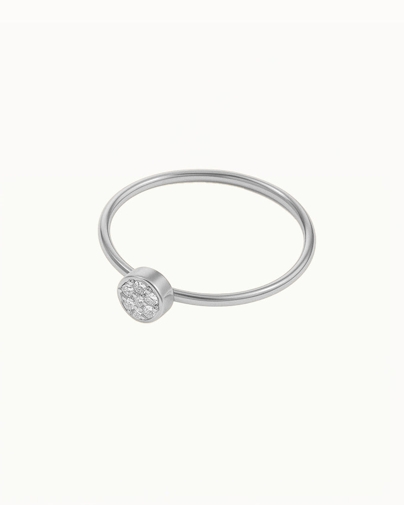 Kristallen Steentje Ring - Chiara - R32