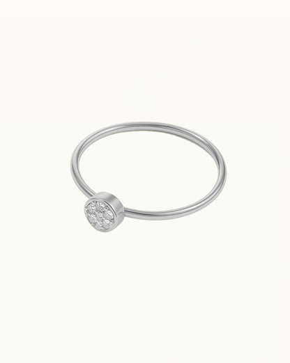 Kristallen Steentje Ring - Chiara - R32