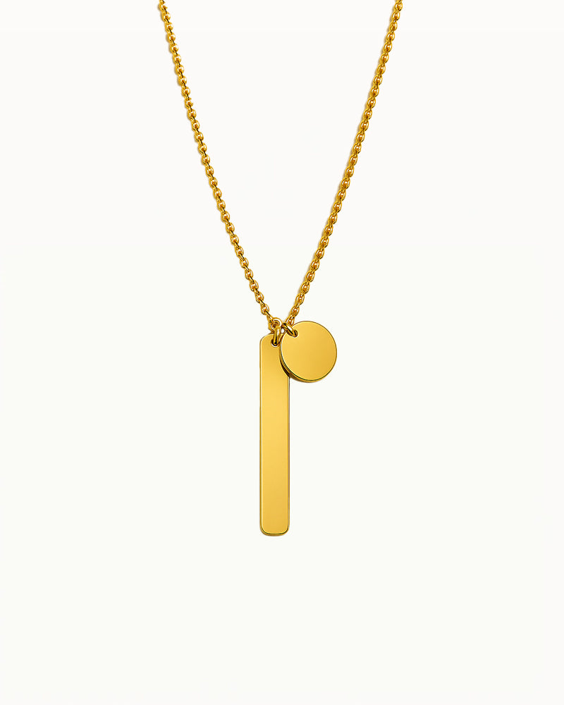 Minimalistische Hanger Ketting - Clara