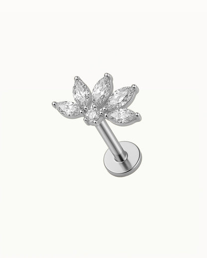 Titanium Statement Bloem Piercing - Gaia