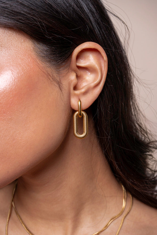 Dubbele Bold Oorbellen - Cathy