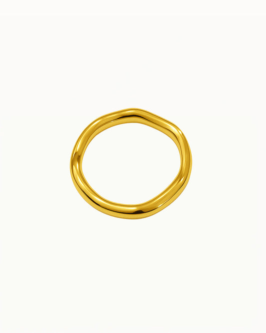 Gewellter Statement Ring - Ilona - R21