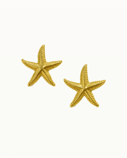 Chunky Zeester Oorbellen - Indira