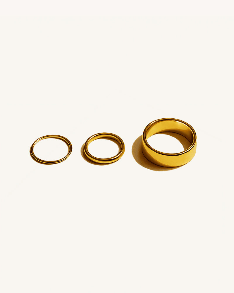 Basic Ring in Drie Sizes - Jessy - R13