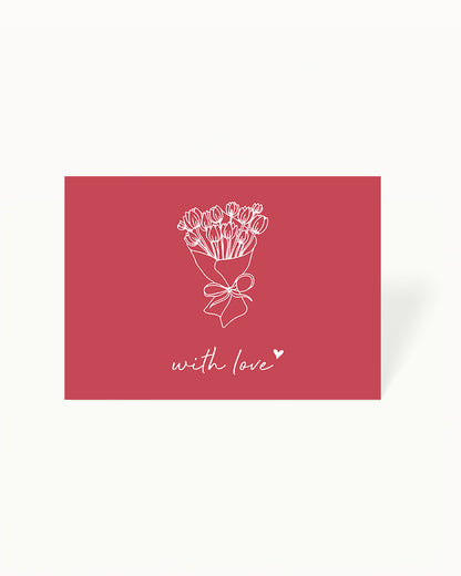 With Love kaart