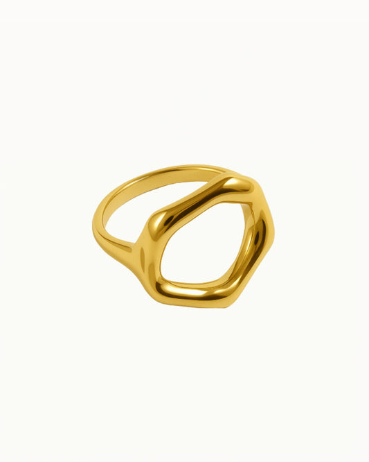 Chunky Ronde Statement Ring - Lea - R35