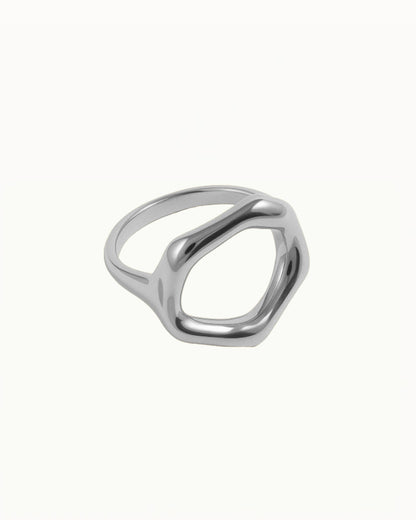 Chunky Ronde Statement Ring - Lea - R35