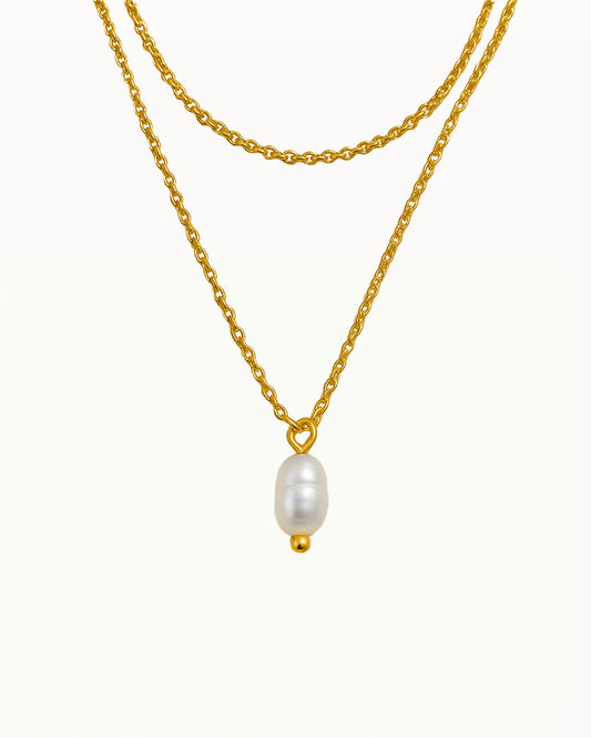 Dubbele Parel Ketting - Miranda