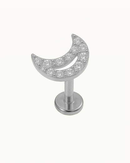 Titanium Halve Maan Piercing - Neva