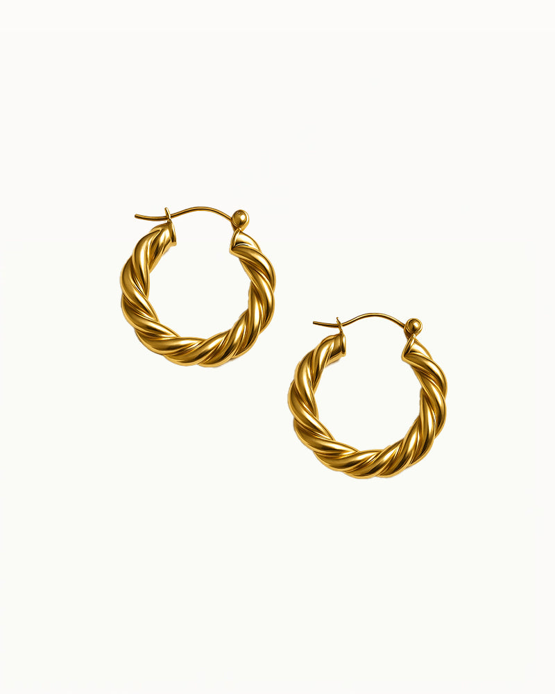 Bold Oorbellen Gevlochten - Sasha