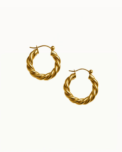 Bold Oorbellen Gevlochten - Sasha