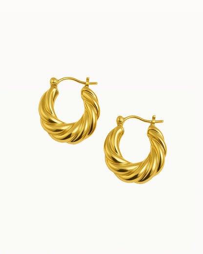 Twisted Hoop Oorbellen - Sophia