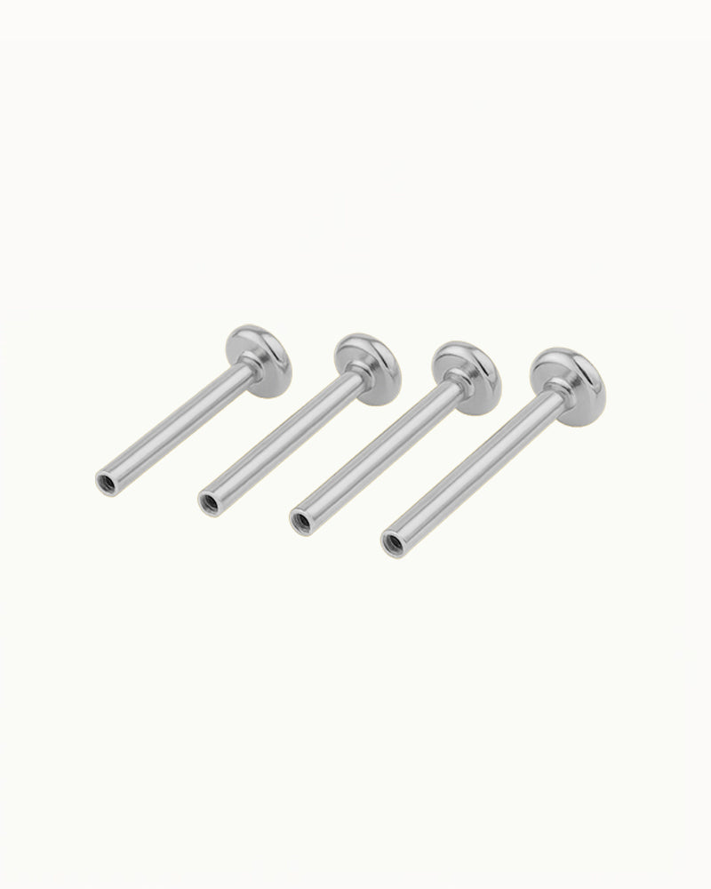 Titanium Labret Bar with Internal Thread