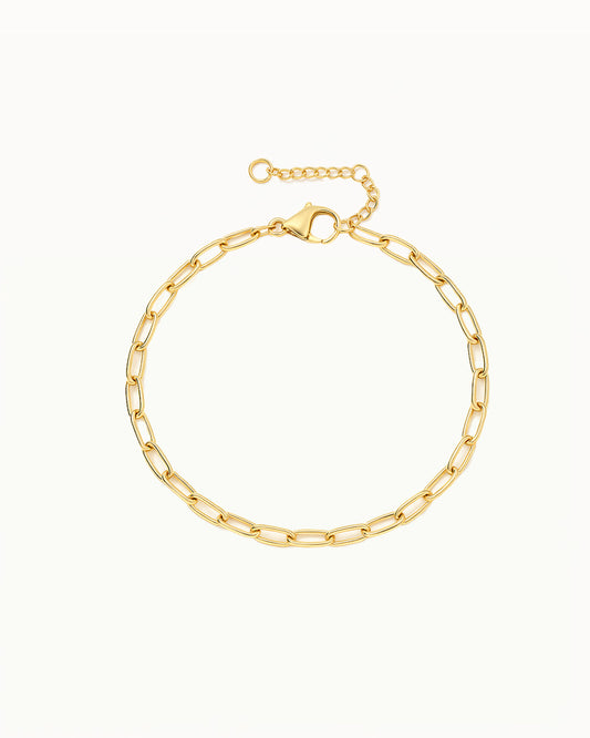 Minimalistische Grote Schakelarmband - Floor