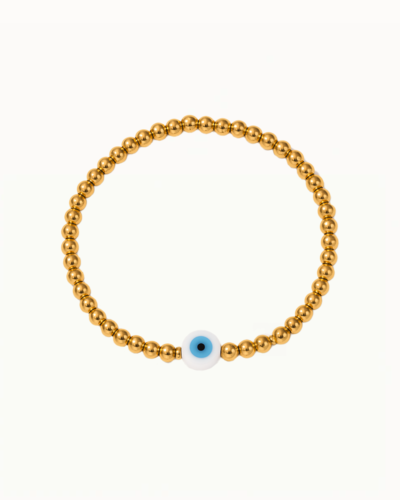 Gouden Evil Eye Armband - Magdalena