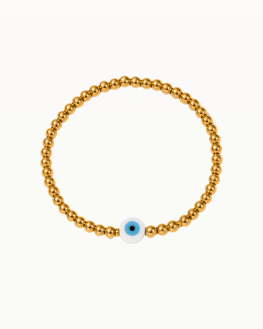 Gouden Evil Eye Armband - Magdalena