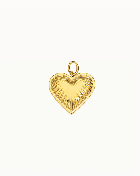 Gouden Vintage Hart Bedel - Madelief