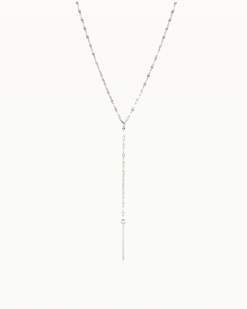 Minimalistische ketting met staafhanger - Alyssa