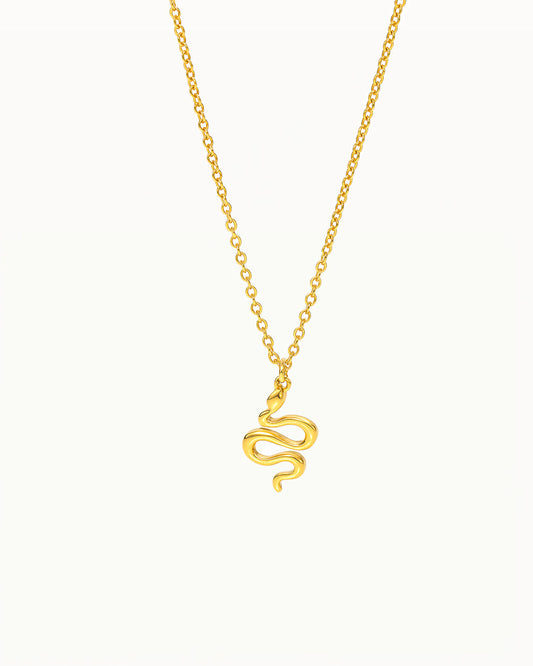 Gouden Slang Ketting - Seraphina