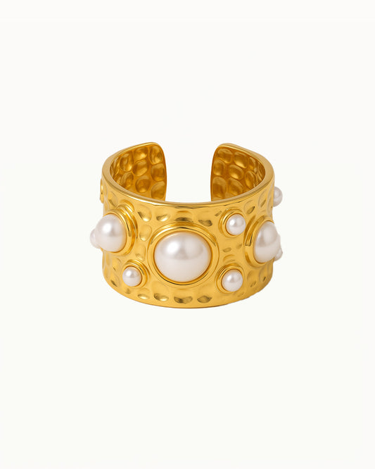 Brede Parel Ring - Marceline - R67