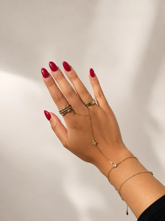Waterproof Kristallen Ster Hand Chain - Saar