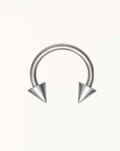 Neuspiercing Puntige Hoefijzer - Tarryn