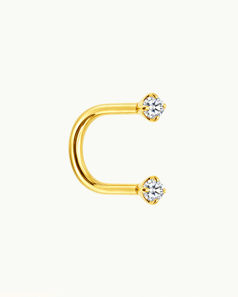Titanium U-vormige Piercing - Famke