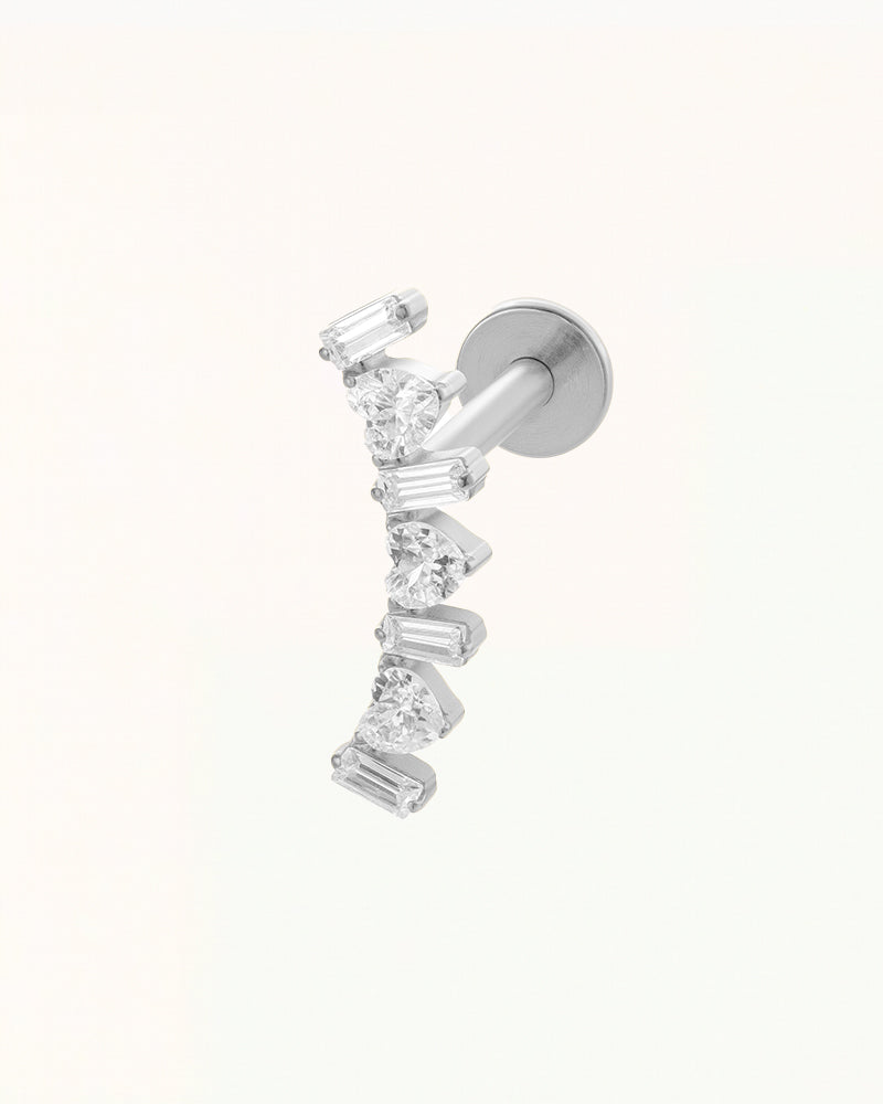 Titanium Round Arch Piercing - Seren