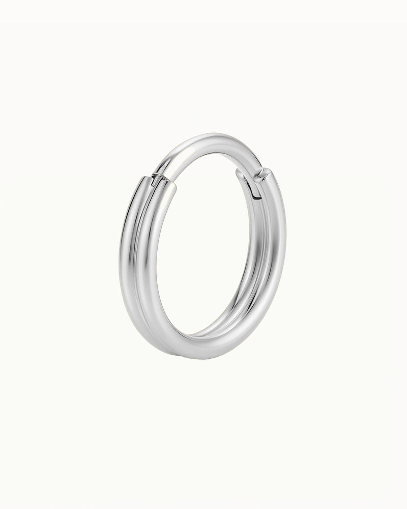Titanium Minimalist Double Ring Piercing - Tamara