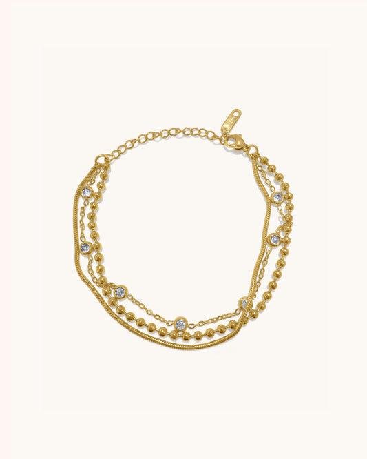 Statement Layered Armband - Winona